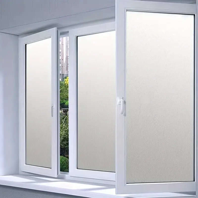 1 Piece Frosted Glass Sticker