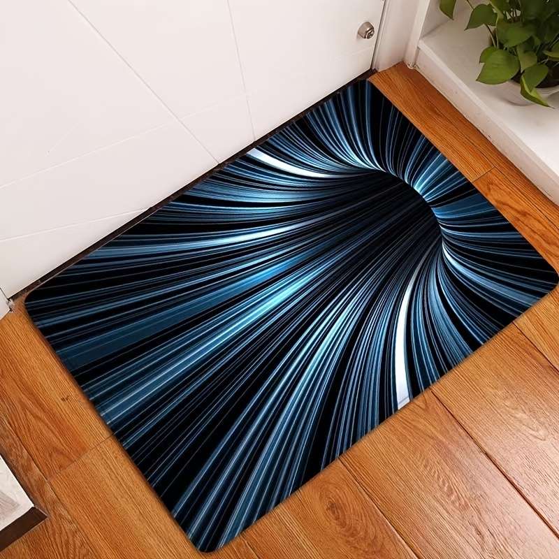 1Pc 140x200cm Spiral Floor Mat