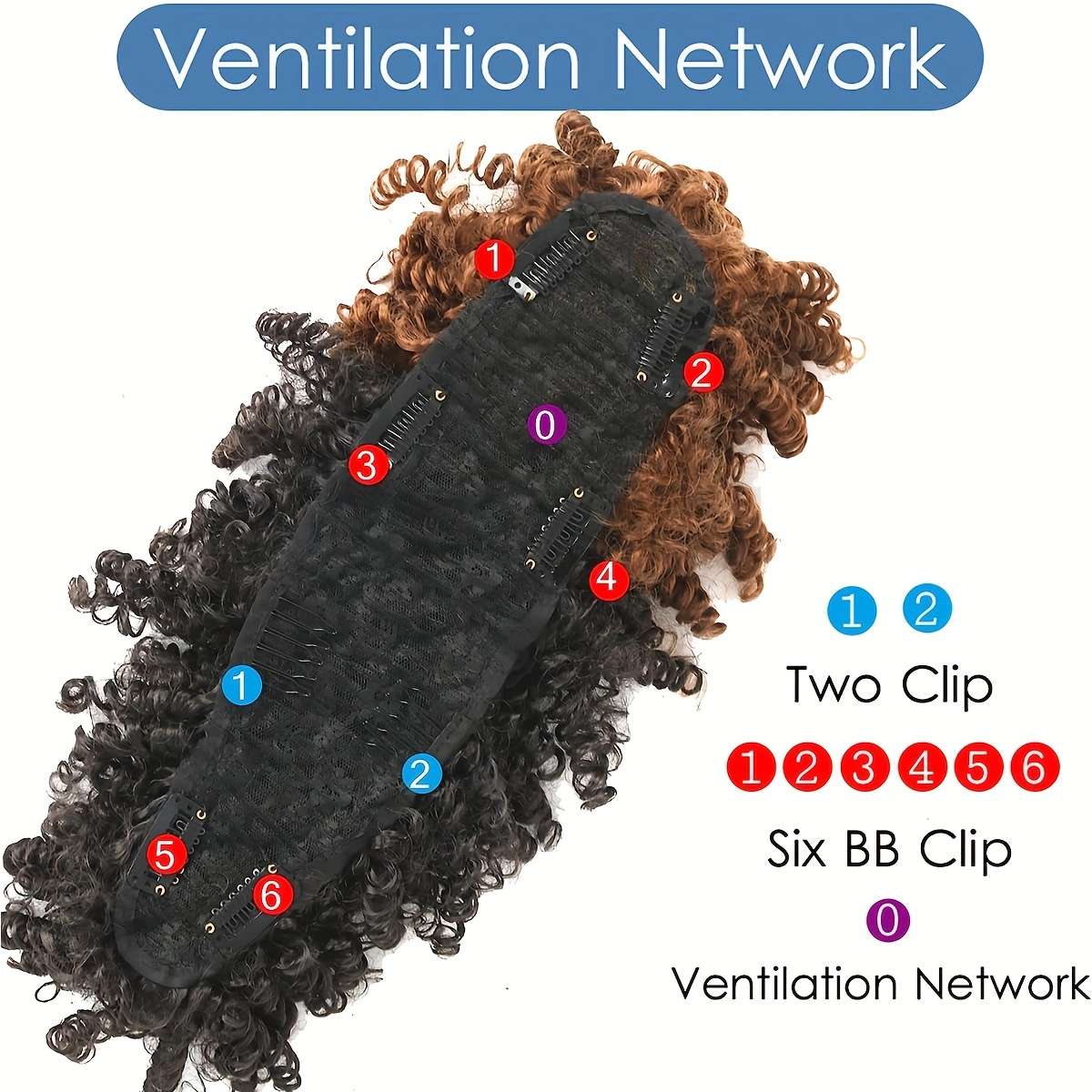 1Pc 33A 30.48cm Fashion Design Wig