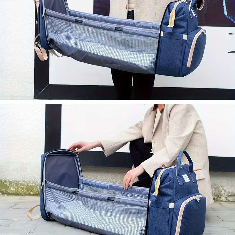 2 in 1 Stroller Organizer Diaper Shoulder Bag