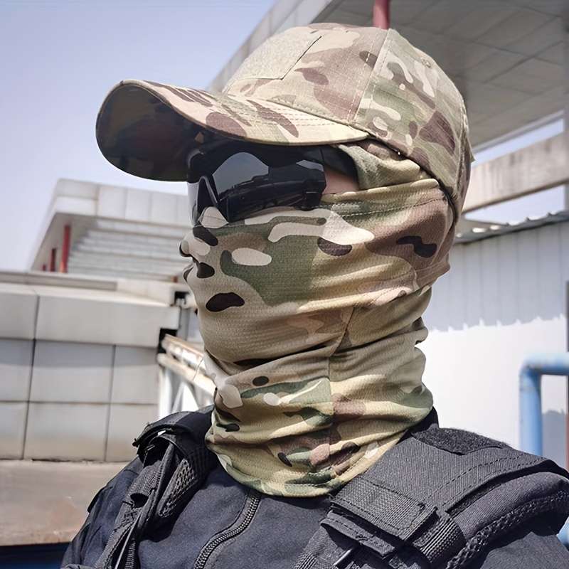 Camouflage Tactical Baseball Cap and Beret Set