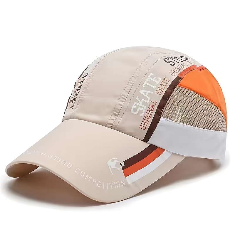 1pc Summer Baseball Cap for Outdoor Sun Protection Breathable And Quick-Drying Suitable for Both