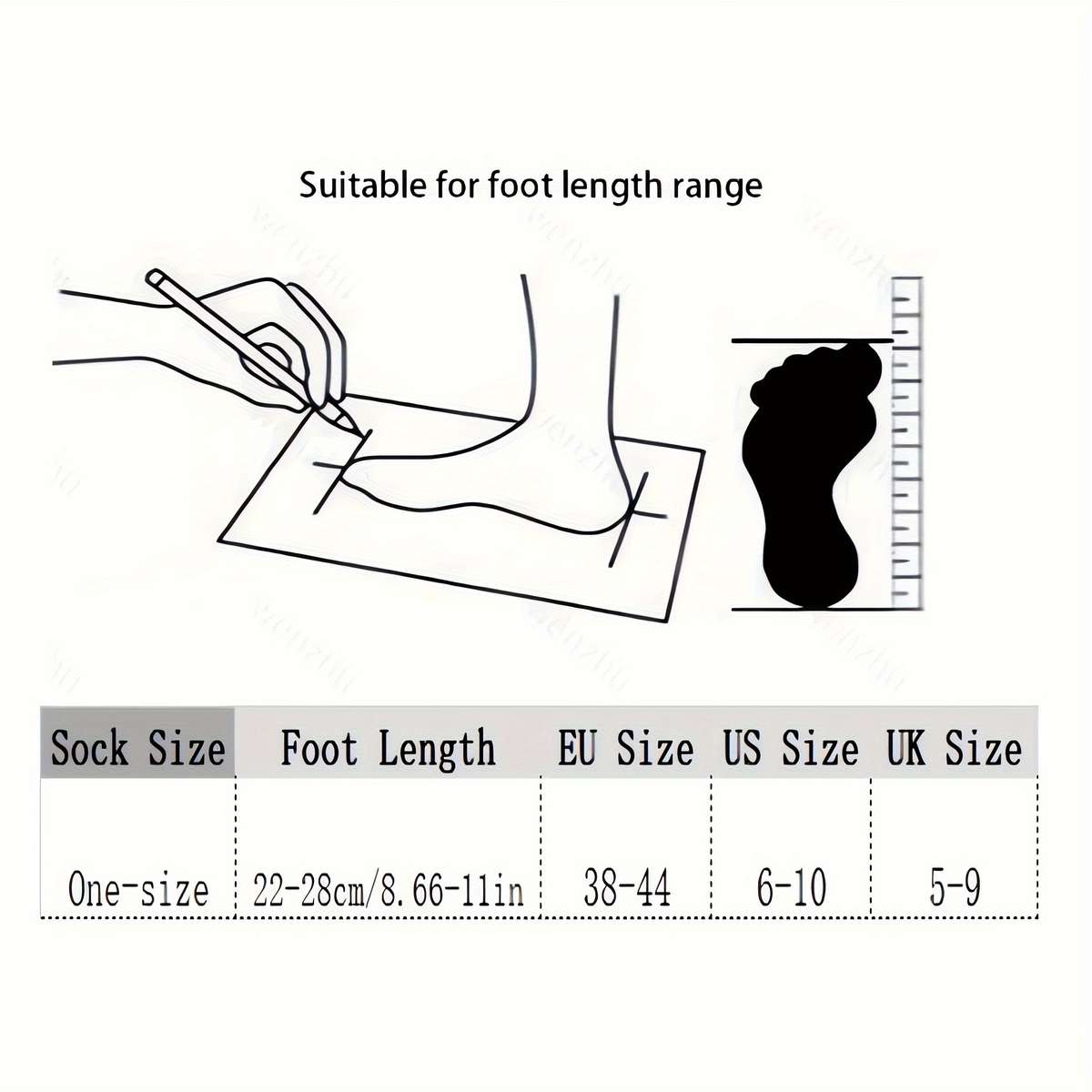 1 Pair Clarinet  Socks