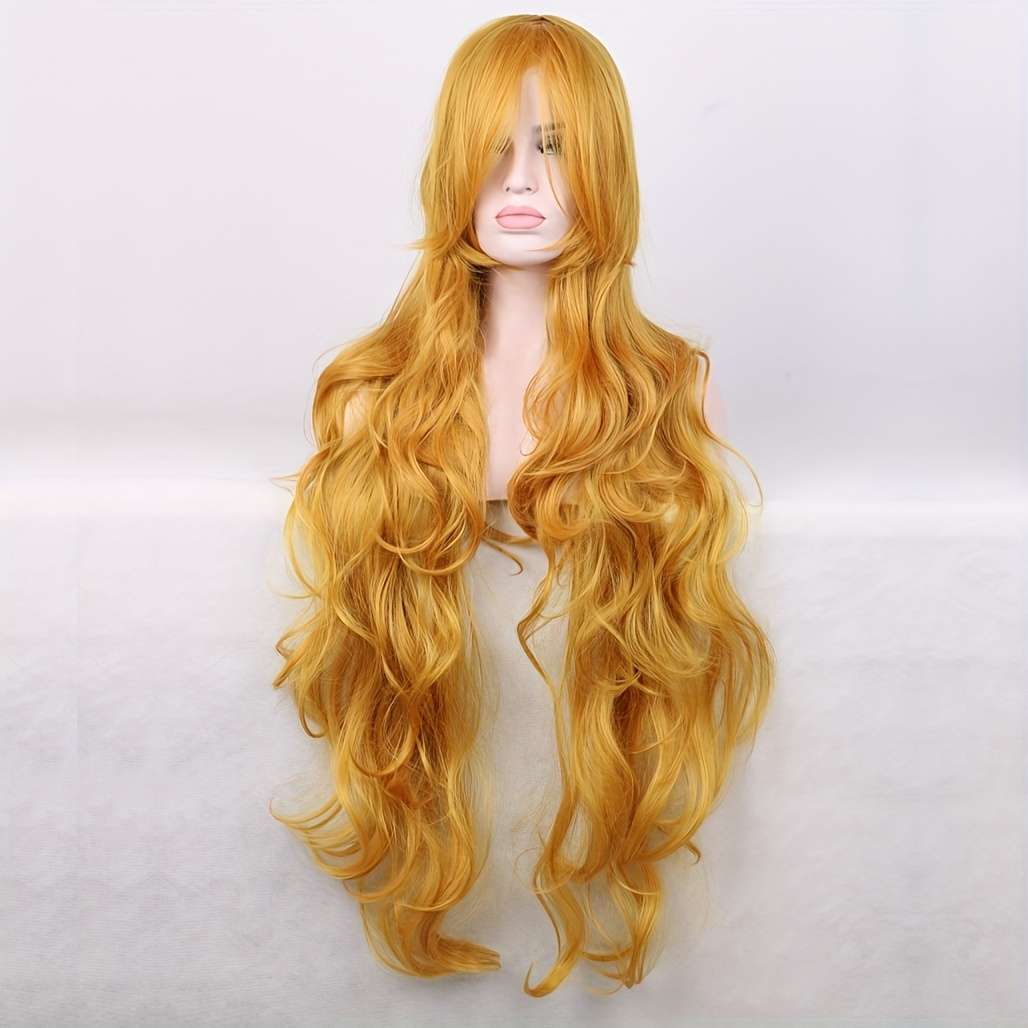 1Pc Black 101.6cm Fashion Design Wig