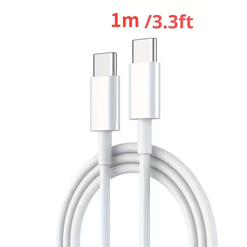 USB C To USB C Fast Charging Cable 100cm