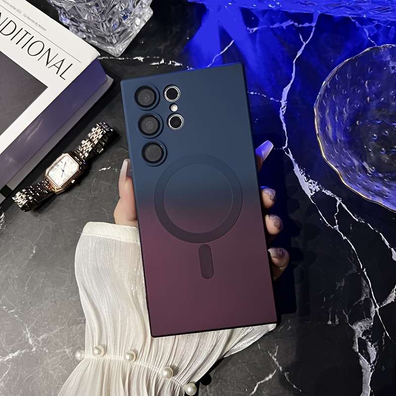 1pc Red Blue For Samsung Galaxy Note 10 Phone Cases