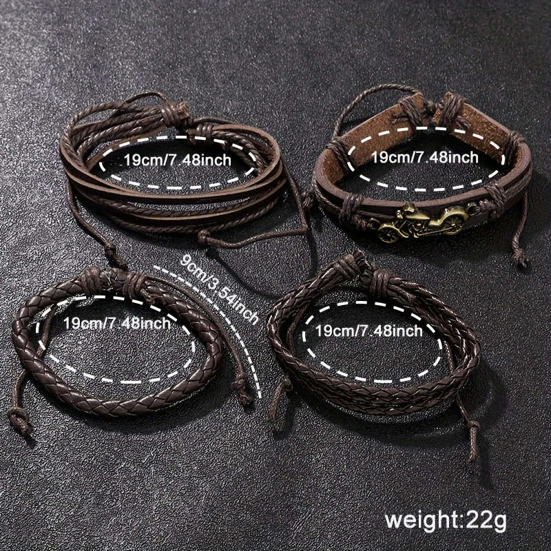5pcs set Mens Fashion Business Watches Bracelet Set Color sent randomly