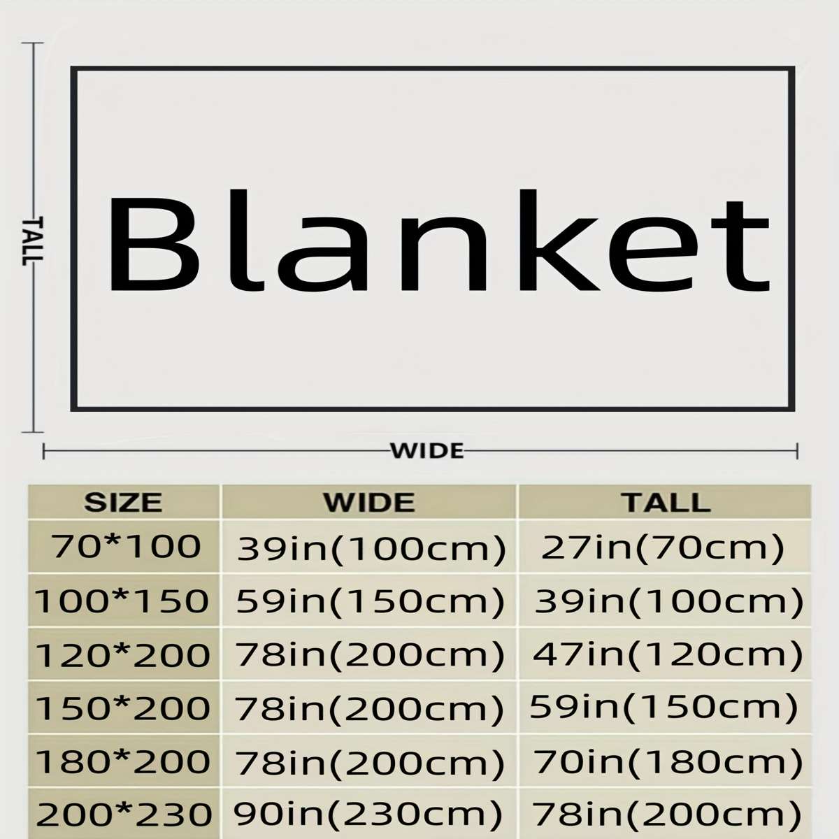 1ps Blanket Color White size 180cmx200cm 70inx78in