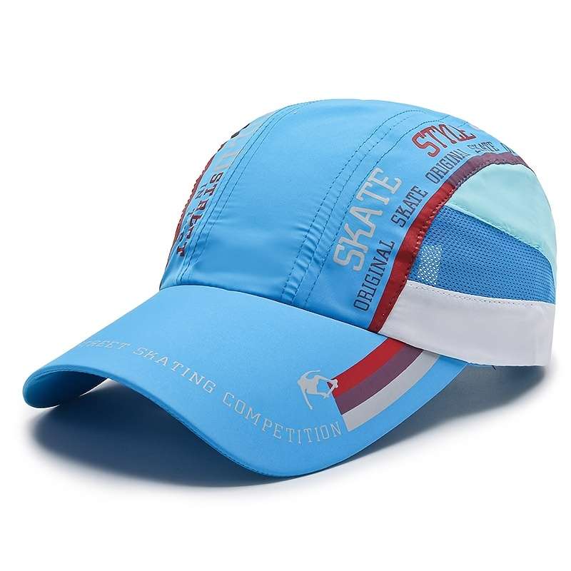 1pc Summer Baseball Cap for Outdoor Sun Protection Breathable And Quick-Drying Suitable for Both