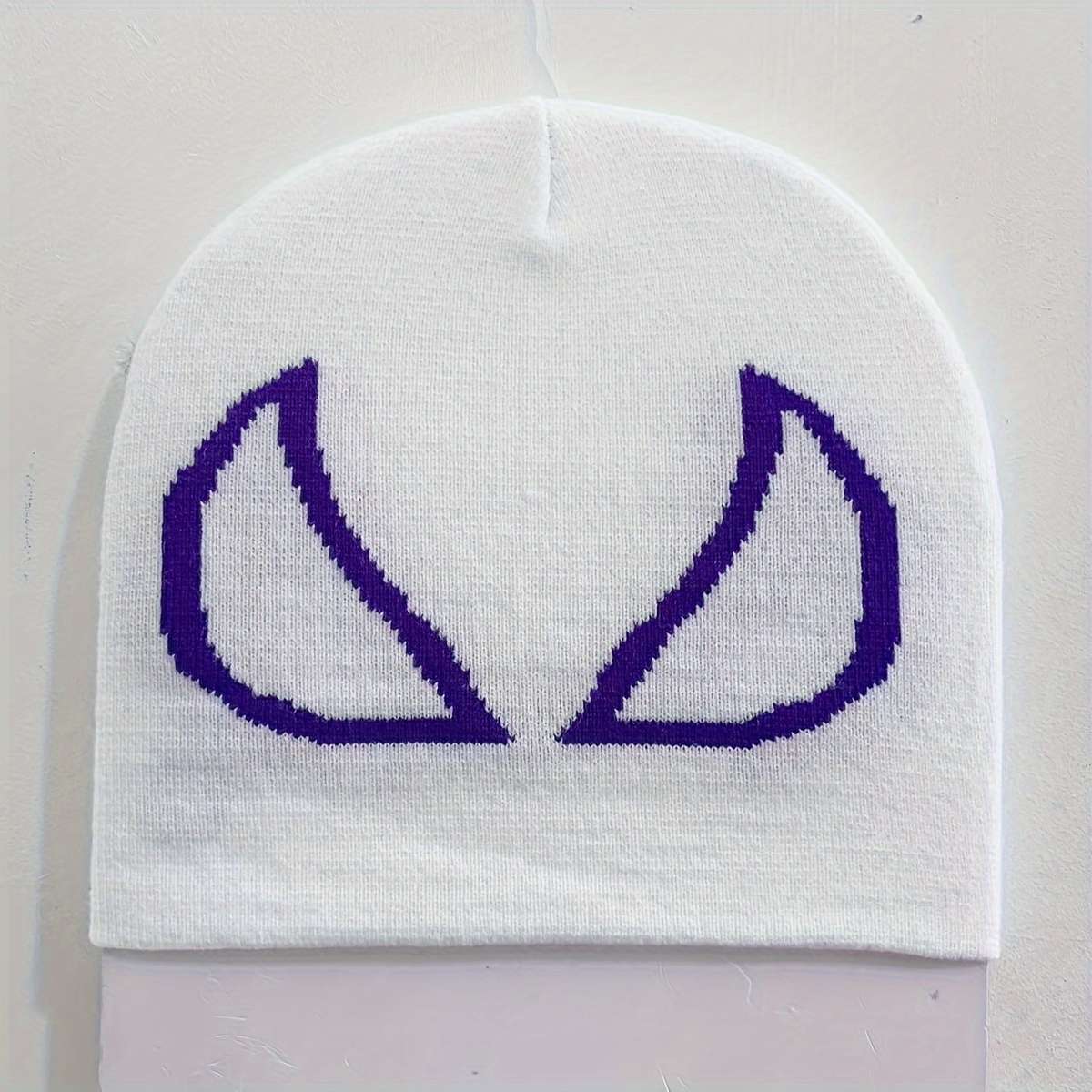 Spider Graphic Anime Beanie Cartoon Skull Cap Elastic Knit Hats Warm Beanies