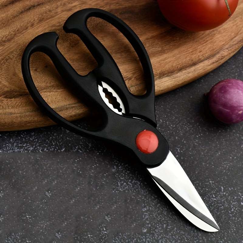 3Pcs Stainless Steel Kitchen Shears Strong Meat Scissors Kit