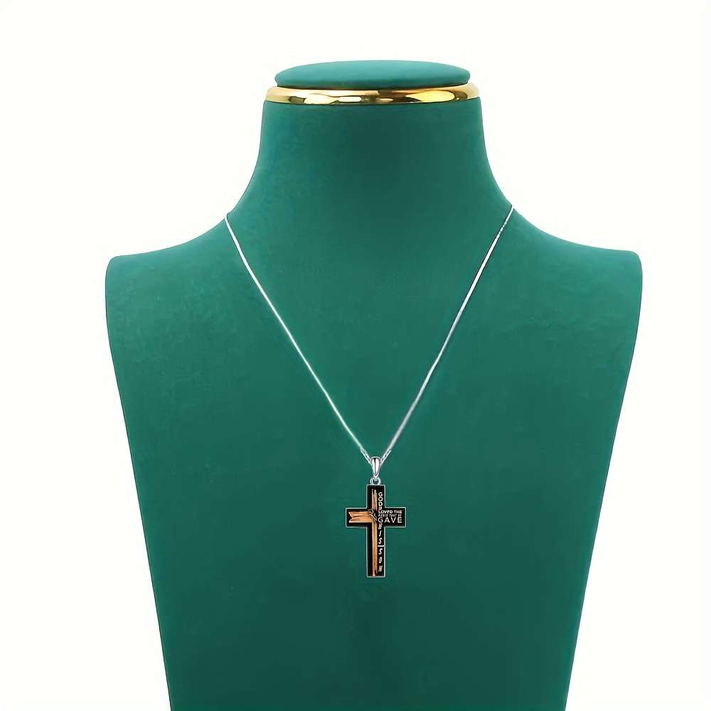 1 Piece Cross Jesus Theme Pendant