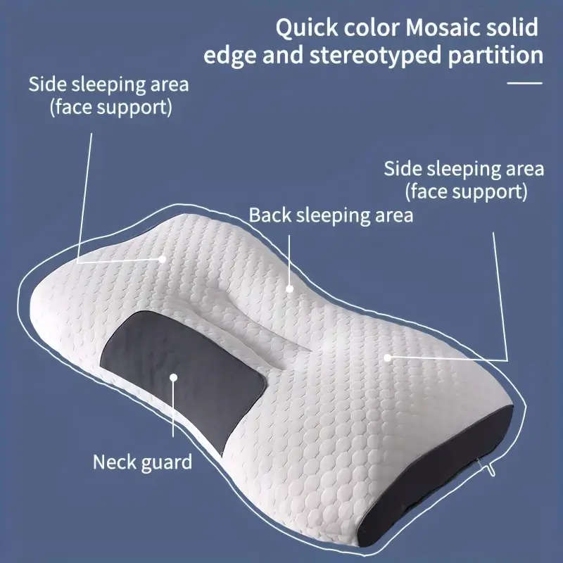 Breathable Pillow With Neck Support