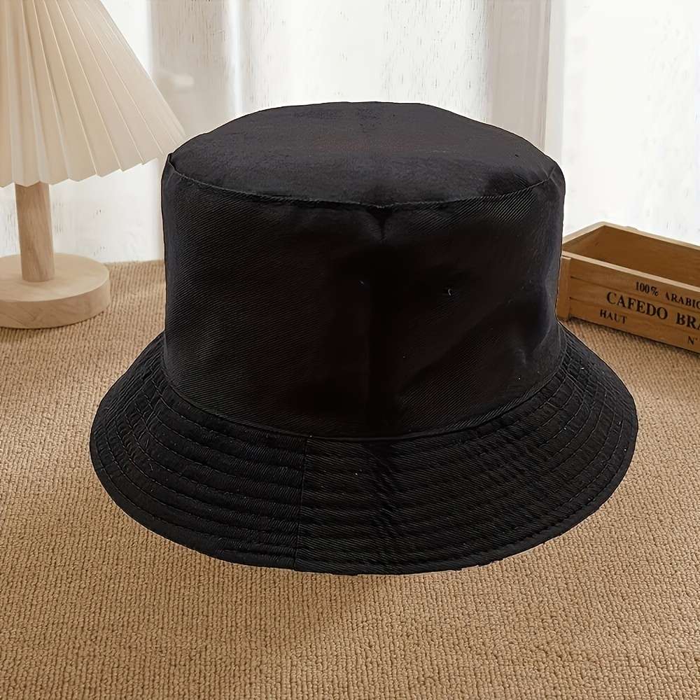 Mushroom Print Bucket Hat Lightweight Breathable Polyester Fisherman Cap