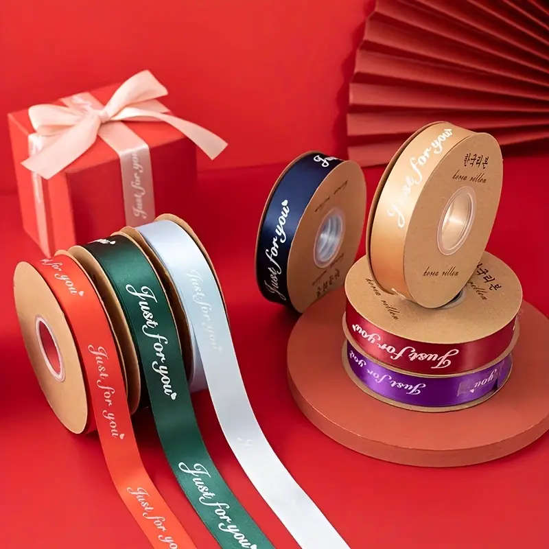 1 Roll Of 5m/196.85in Ribbon Royal Blue