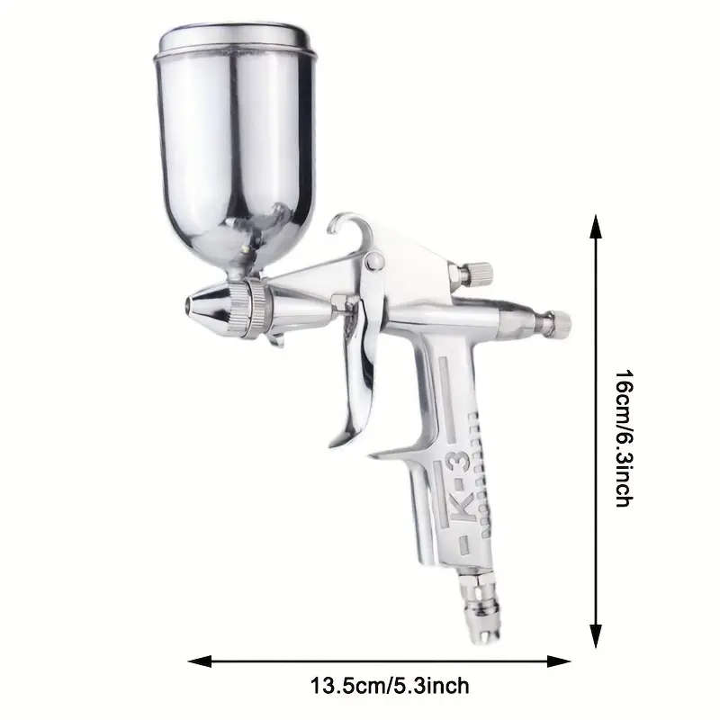 K3 Paint Spray Gun Small Repair Spray Gun Car Small Area Touch-up Furniture Repair Painting Painting