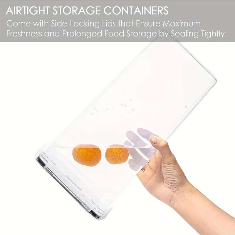 4-Pack 2.8L Airtight Food Storage Containers