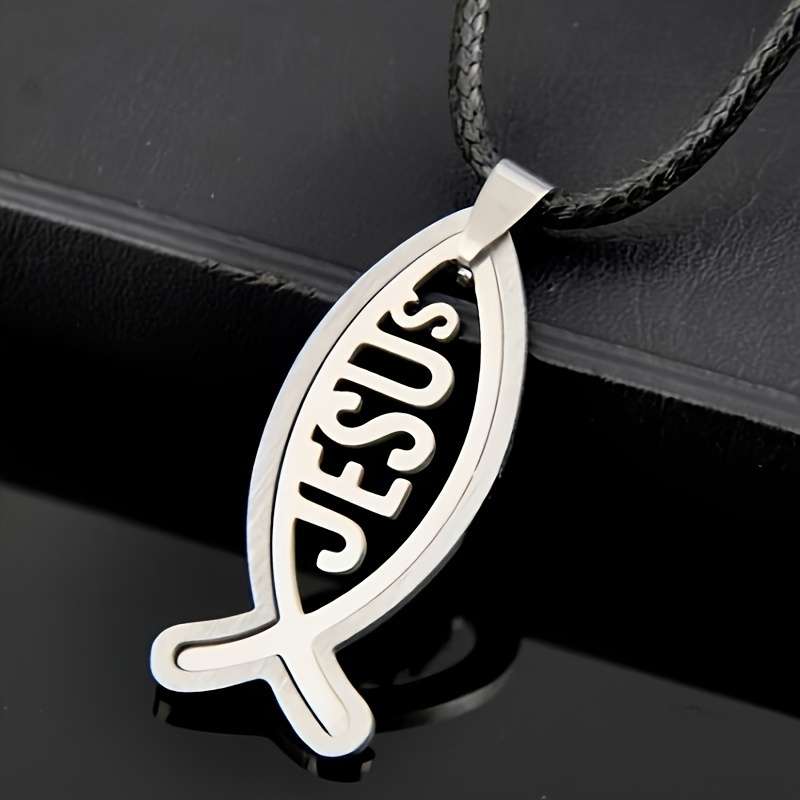1 Piece Jesus Fish Jesus Theme Pendant