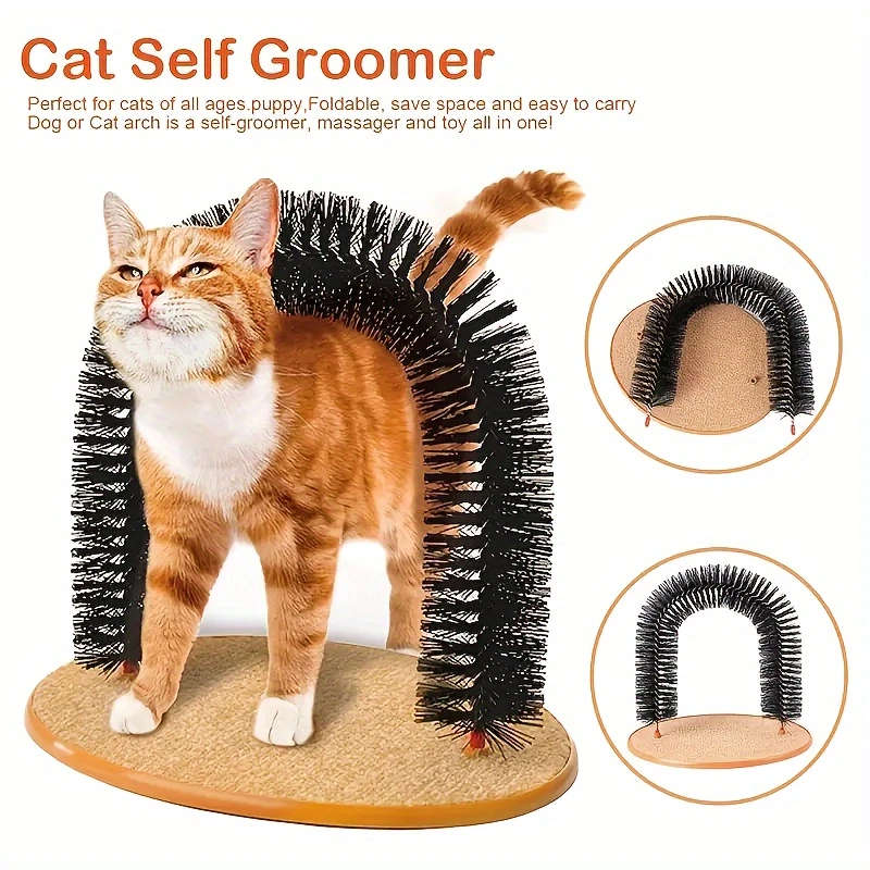 1pc Cat Arch Self Groomer