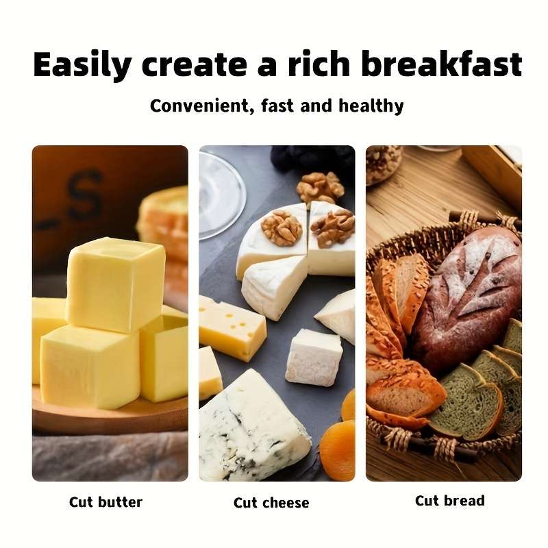 2pcs SHAON Stainless Steel Round-Head Butter Knives Rounded Edge Design for Safe Spreading J