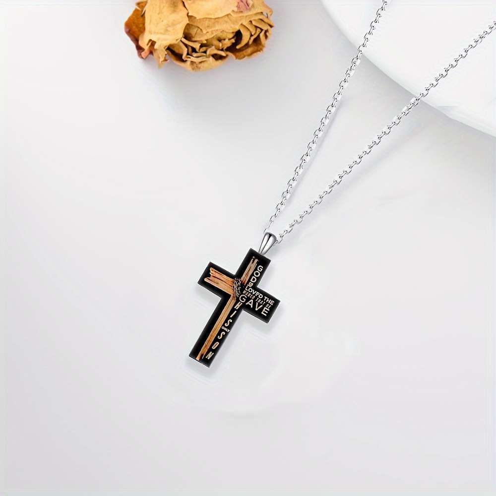 1 Piece Cross Jesus Theme Pendant