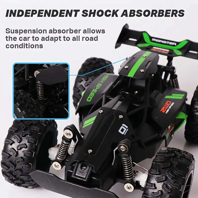 1:18 Scale High-Speed Off-Road 2.4G Remote Control Car Drift