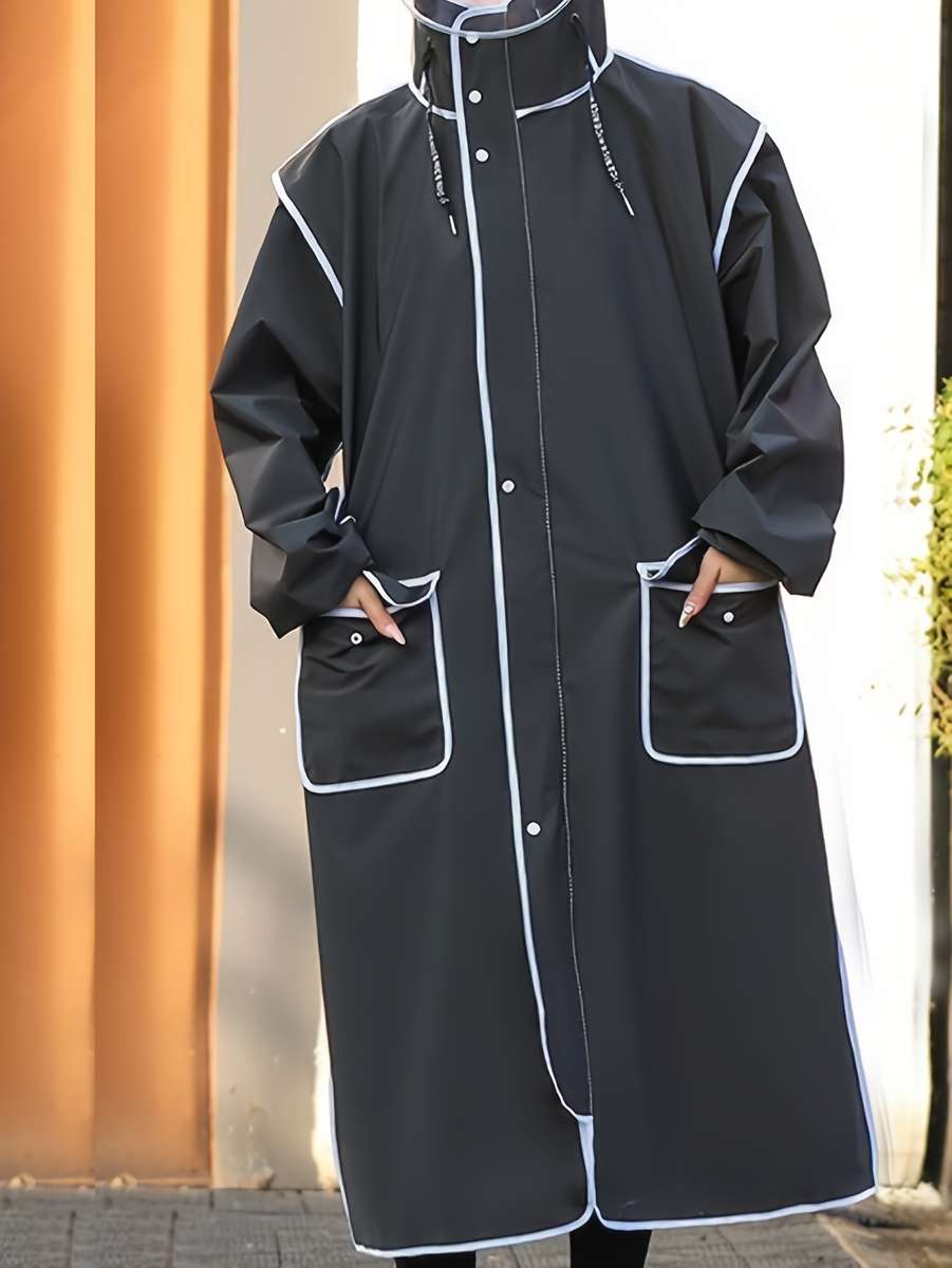 Raincoat Black Size L