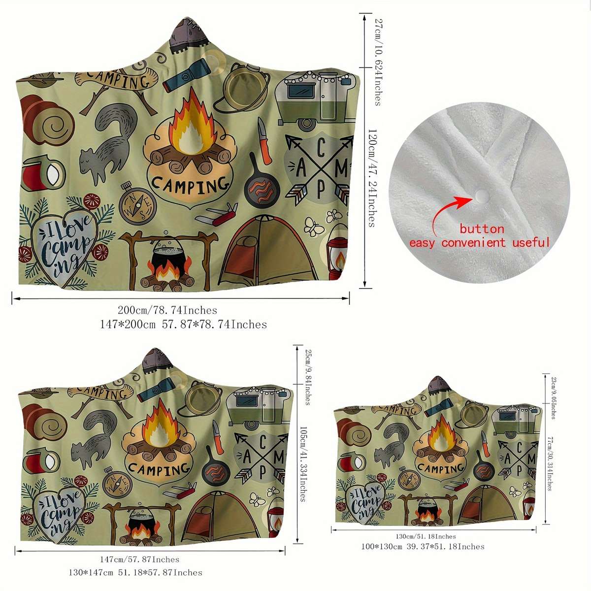 1ps Blanket Size 130X100Cm