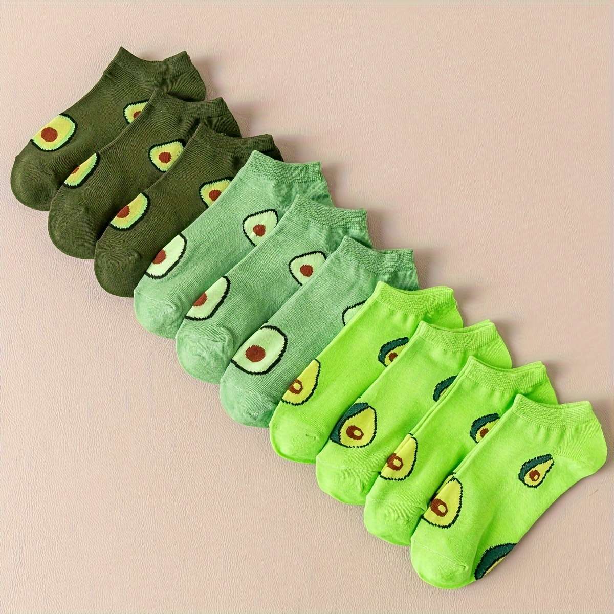 10 Pairs Of Mixed Colors One Size High Elastic Socks