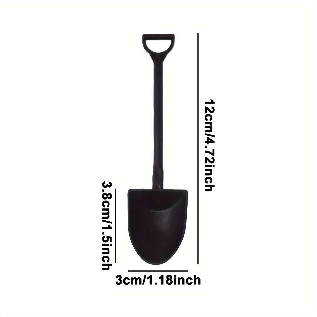 50Pcs Plastic Disposable Mini Ice Cream Dessert Scoop