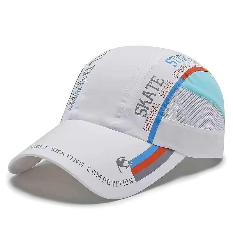 1pc Summer Baseball Cap for Outdoor Sun Protection Breathable And Quick-Drying Suitable for Both
