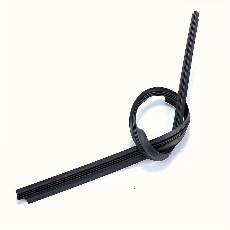 2pcs Silicone 26-inch Car Bus Universal Frameless Windshield Wiper Blade Refill Adhesive Strip Cutta
