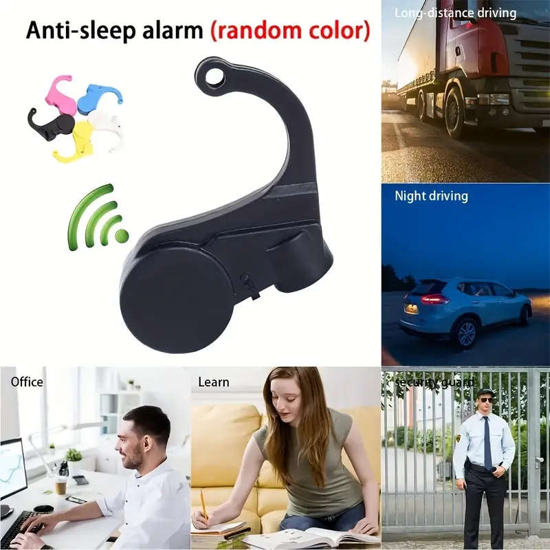 1pc Car Safety Device Anti-sleep Alarm Driver Sleep Reminder To Remind The Driver To Stay Awake Car