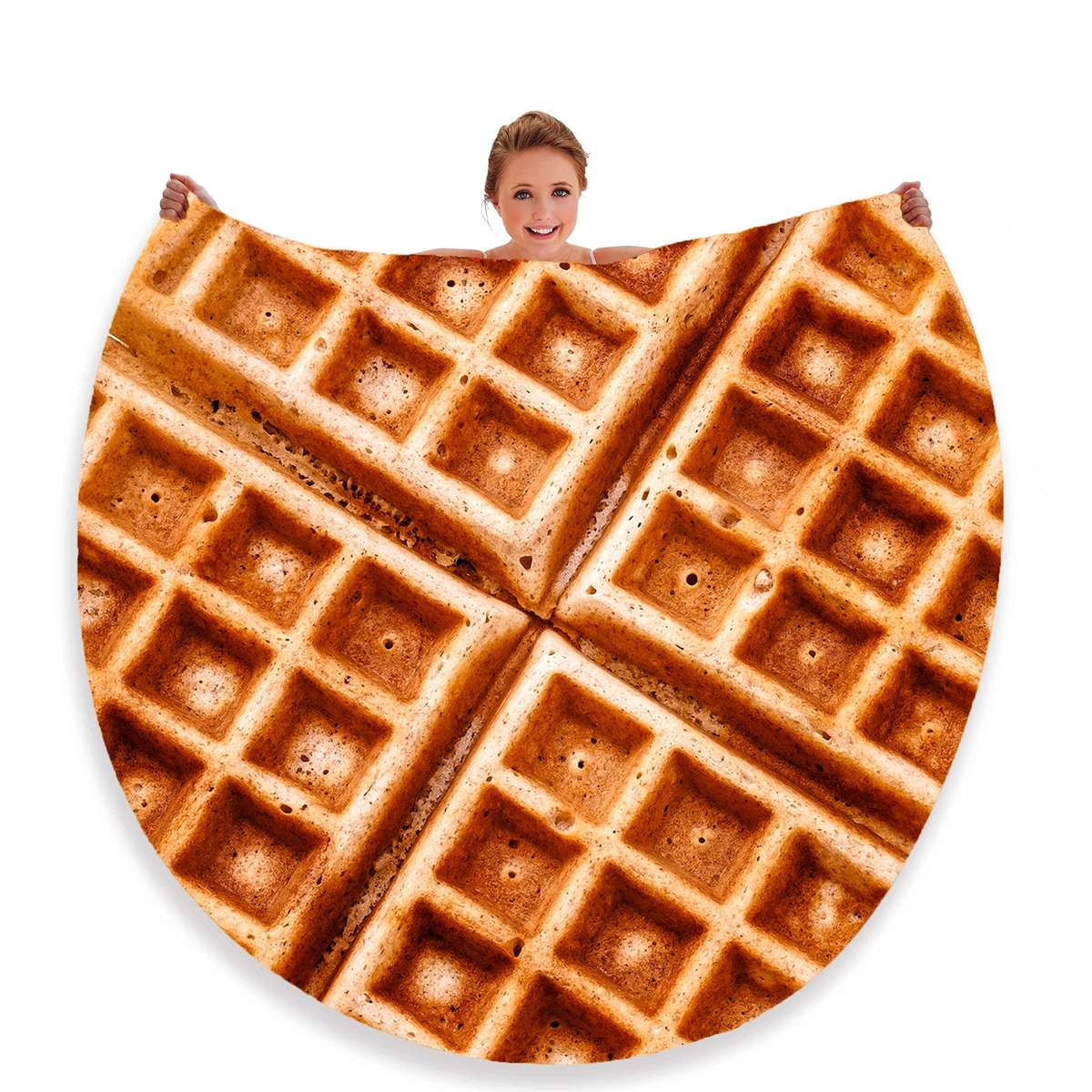 1ps Blanket Size 149.86Cm  1.5M  Style Meat Pizza