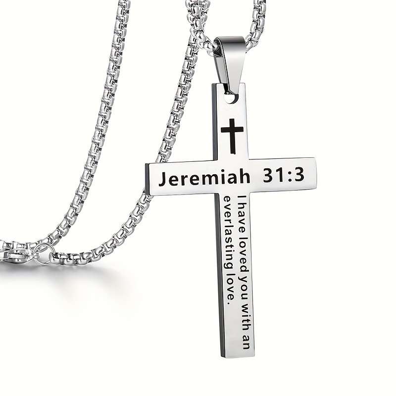 Jeremiah 31:3 Jesus Theme Pendant