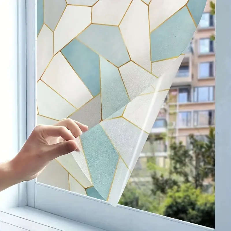 1 Piece Of Geometric Privacy Window Film