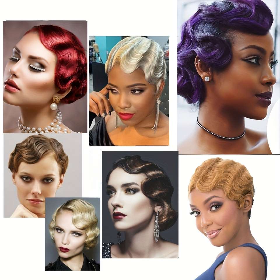 Khaki 10.16cm Fashion Design Wig