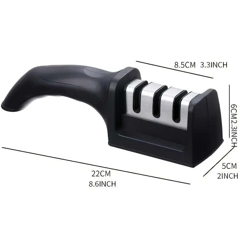 3 Stage Knife Professional Sharpener Stainless Steel