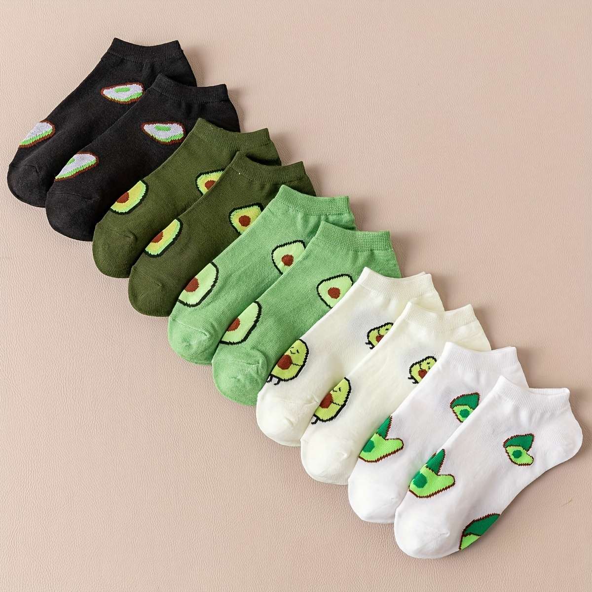 10 Pairs Of Mixed Colors One Size High Elastic Socks