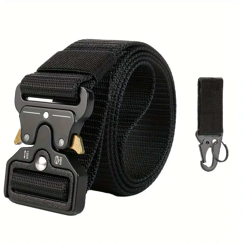 New Multi Functional Outdoor Belt Buckle Mountaineering Backpack Nylon Clasp Tactical Belt Acces