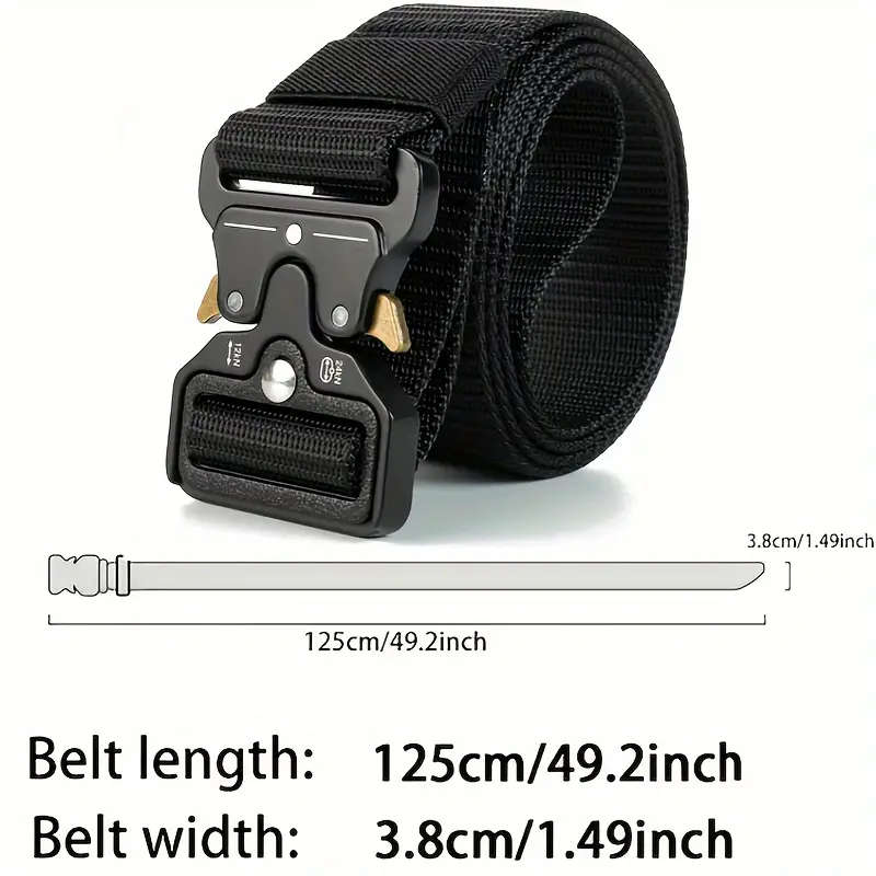 New Multi Functional Outdoor Belt Buckle Mountaineering Backpack Nylon Clasp Tactical Belt Acces