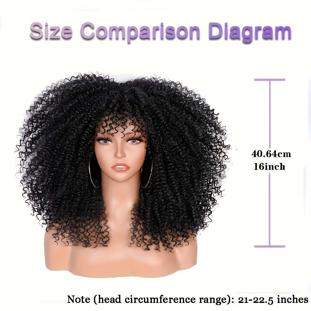 1Pc Rust 40.64cm Fashion Design Wig