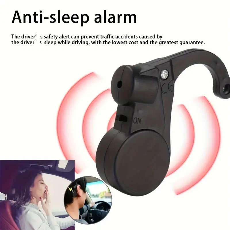 1pc Car Safety Device Anti-sleep Alarm Driver Sleep Reminder To Remind The Driver To Stay Awake Car