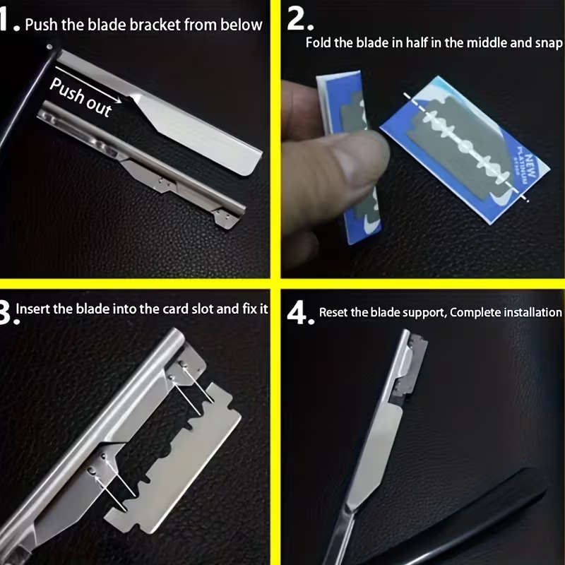 One Shaving Razor with Ten Premium Blades
