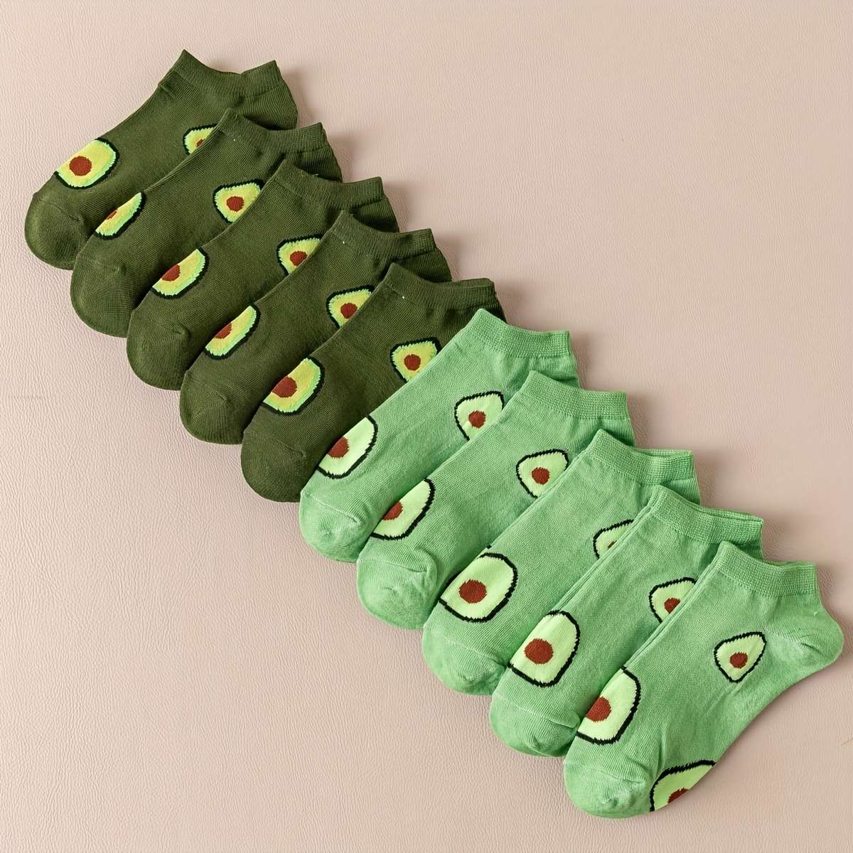 10 Pairs Of Mixed Colors One Size High Elastic Socks