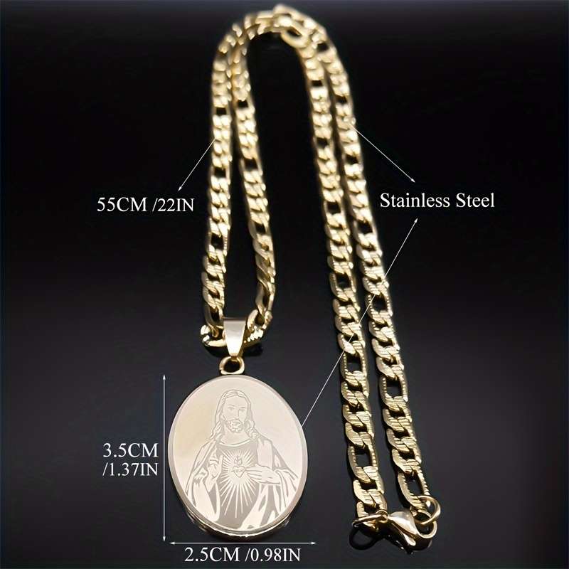 1 Piece Sr Jesus Theme Pendant