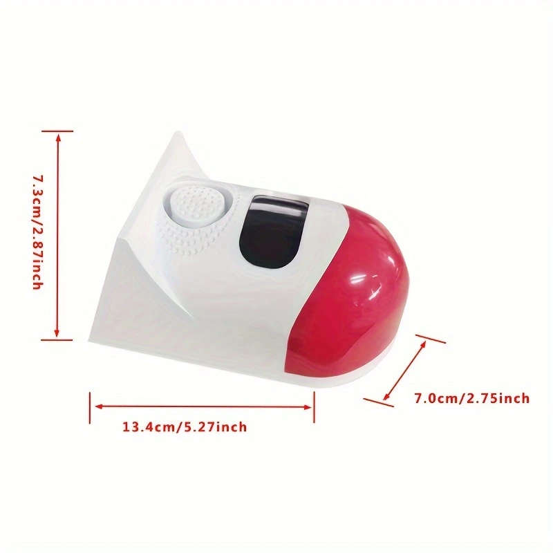 1pc High-Quality Solar-Powered Smart Alert System with Human Detector Advanced Outdoor Security for