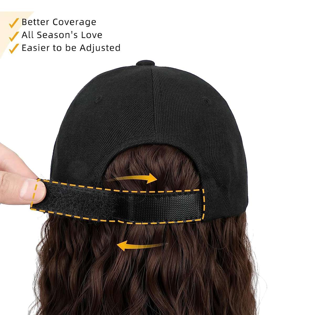 1Pc 230A 40.64cm Fashion Design Wig