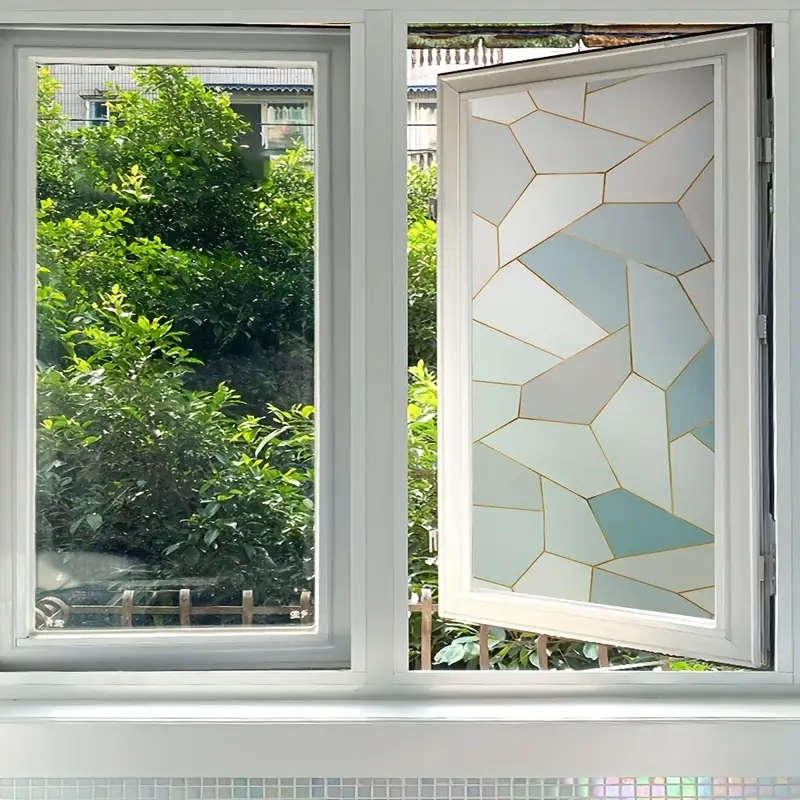 1 Piece Of Geometric Privacy Window Film