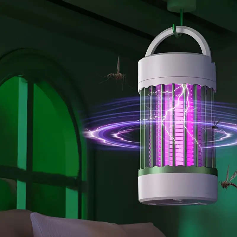 Mosquito Killer Lamp - Non-Toxic Bug Zapper with UV Light & Soundwave Technology